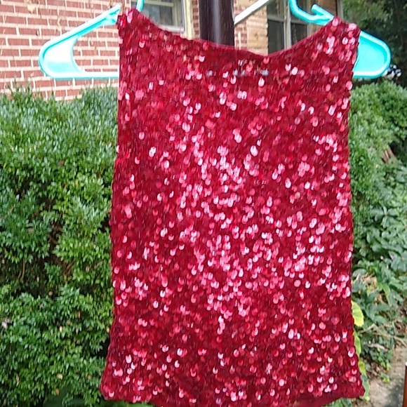 Vera Mont Sequin Top - Picture 2 of 2
